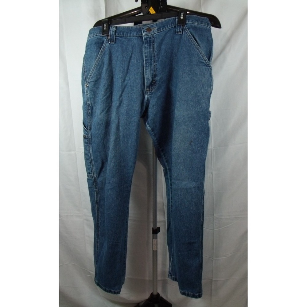 Wrangler Men's Cargo Jeans 36x30 Carpenter Workwear Utility